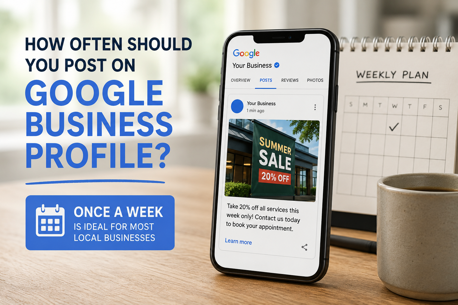 How Often Should You Post on Google Business Profile?