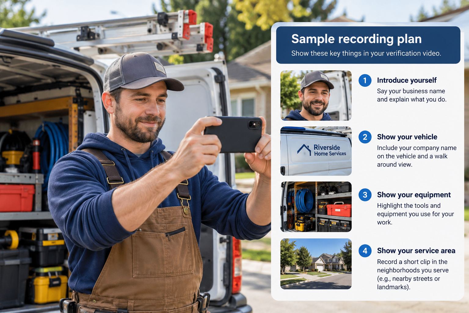 How to Record a Google Business Profile Verification Video for a Service Area Business